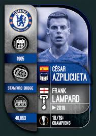 Get all the latest news, videos and ticket information as well as player profiles and information about stamford bridge, the home of the blues. Sammelbilder Sammelsticker Topps Match Attax Champions League Sticker Cl 19 20 Nr 137 Fc Chelsea Sammeln Seltenes Amc Geidai Ac Jp