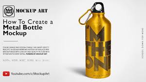 Download How To Make Metal Bottle Mockup Photoshop Mockup Tutorial Youtube