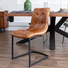 Here you can see all of the products of this particular. Standford Brown Leather Dining Chairs Pair Modish Living