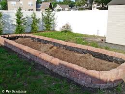 How to build a raised garden bed with bricks. How To Build A Raised Garden Bed For Vegetables Garden Sanity By Pet Scribbles