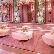 Powder room d is the premier online shop for human hair wigs, synthetic wigs, and human hair extentions, by the industry expert darnell wold. Everyone On Instagram Loves This London Club Especially Its Pink Powder Room Salon Interior Design Pink Mirror World Of Interiors