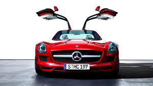 Fair warning, the alarm will go off when you manually open the driver's door, but there's no need . 2010 Mercedes Benz Sls Amg Gullwing Doors Open Front Angle Caricos