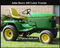 Being a john deere enthusiast, i dived into research about their various models. John Deere 445 Lawn Tractor Price Review Specs Attachments