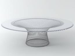 The platner side table by knoll is part of the distinguished collection recognized as an innovation of modern design using the graceful influences of the louis xv time period. Platner Coffee Table 3d Modell Knoll Usa