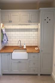 The alcove/niche/cupboard you can fit a utility room into can be super narrow if you only want to house a washing machine. Utility Rooms The Victorian Kitchen Company Utility Room Ideas Ireland