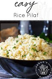 Rice Pilaf Recipe Best Rice Recipe Rice Pilaf Rice