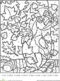 This selection comes best adults paint by numbers on the internet. Color By Number Raccoon Fall Coloring Pages Coloring Pages Color By Number Printable