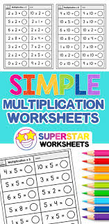 Simple Multiplication Worksheets Simple Multiplication In 2020 Multiplication Worksheets Printable Multiplication Worksheets Free Printable Multiplication Worksheets