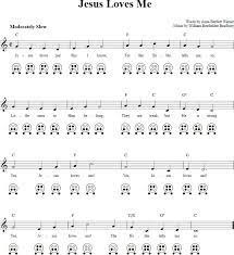 Jesus Loves Me 6 Hole Ocarina Tab Sheet Music Ocarina Music Ocarina Tabs
