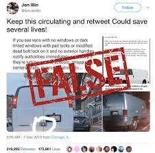 Urban Myth Unsubstantiated Rumors About White Kidnapping Vans Stoke Fear Around The World Annie Lab