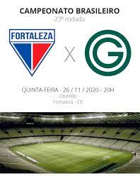 44x campeão estadual campeão brasileiro série b 2018 campeão do nordeste 2019 campeão n/ne 1970. Fortaleza X Goias Veja Onde Assistir Escalacoes Desfalques E Arbitragem Brasileirao Serie A Ge