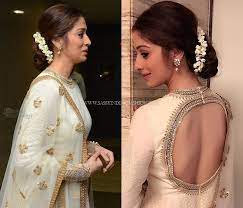9 Super Easy Anarkali Hairstyles With Step By Step Tutorial Videos Keep Me Stylish Dress Neck Designs Indian Fashion Dresses Indian Designer Wear