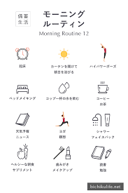 朝活 モーニングルーティン12｜Morning Routine 12 | 備蓄生活