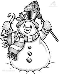 Print coloring of snowman and free drawings. 1001 Coloringpages Season Winter Snowman Coloring Page