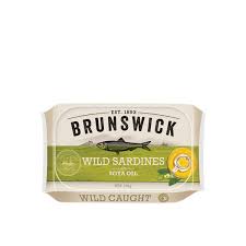 Brunswick sardines are wild caught, never farmed. Brunswick Wild Sardines In Soya Oil 106g Choithrams