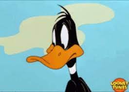 Daffy Duck Gif Daffy Duck Sneaky Discover Share Gifs Daffy Duck Animated Emoticons Looney Tunes Show