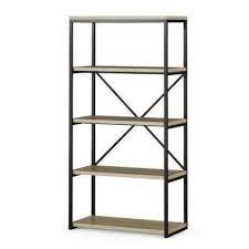 72 In 5 Tier Freestanding Square Tube Shelving Garage Storage Shelves Shelving Storage Shelves