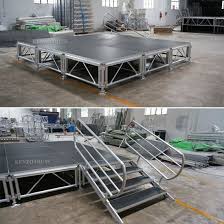 If you are disabled, you need a safe way to get into your home, and if you own a business, church, or any other organization serving the public, you need a way to give as many people as possible a safe way to enter its premises. China High Quality Used Diy Portable Modular Stage For Sale China Portable Stage Modular Stage