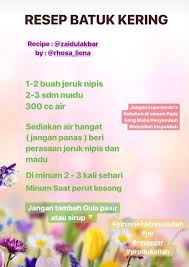 Lihat juga cara membuat jamu batuk pilek dan . Resep Jsr Dr Zaidul Akbar Untuk Batuk Flu Dan Alergi Dengan Bahan Alami Rempah Rempah