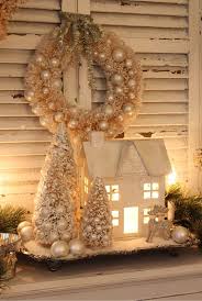 Church, 22 +$10.00 church, 28.5 +$8.00 house, 13 +$4.00 house, 15. 25 Shabby Chic Christmas Decor Ideas