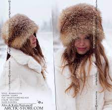 Boyaryn Luxe Russian Red Fox Russian Style Hat Hat Fashion Fur Hat