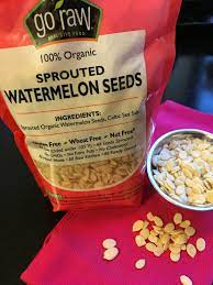Sprouting replicates germination, allowing the seeds to be digested and activating their nutrients. Raw Sprouted Watermelon Seeds Are Great As A Topper For Salads Side Dishes And Diy Trail Mix Vegan Gluten Free Food Living Food Snack Recipes