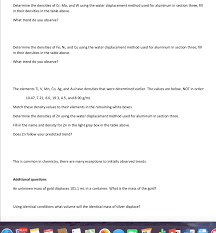 You may have noticed in the earlier examples in this documentation that real time series frequently have abrupt changes in their trajectories. Determine The Densities Of Cr Mo And W Using The Chegg Com