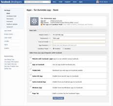 The app will show you which of the. How To Create A Facebook App Dummies