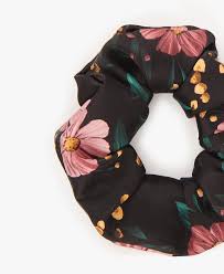 Find & download free graphic resources for flower hair. Black Flowers Savannah Scrunchies Wouf