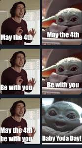 Popular star wars day memes often include the caption or hashtag, may the fourth be with you. the first reference to may 4th and star wars occurred on may 4th, 1979. Jh9yrb4n29 W6m