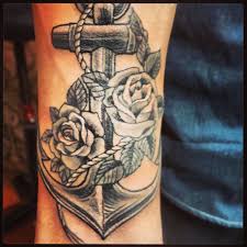 Giving a gift that uses the anchor symbol represents that you and the receiver have a significant secure relationship, that they help ground you, and that they make you feel secure. Anchor With Flowers Tattoo Meaning Elegant Arts Tattoo