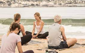 I've only ever attended led ashtanga classes, so was a bit intimidated to try mysore. Beach Yoga With Union Yoga Old Monterey