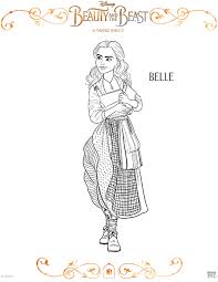 There are 153 belle coloring pages for sale on etsy, and they cost $4.52 on average. Free Printable Beauty And The Beast Coloring Pages
