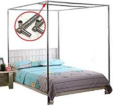 If you decide to take on this project i highly recommend you download the printable pdf below to have with you the bed rail hardware is great but to be honest, the 2×6 bed rails may not be completely straight. Amazon Com King Canopy Bed