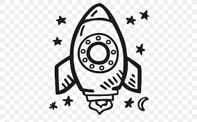 Rocket clipart black and white. Rocket Outer Space Clip Art Png 512x512px Rocket Art Black Black And White Monochrome Download Free