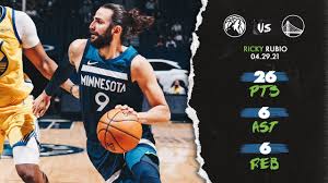 Golden state warriors ricky rubio 26. Highlights Ricky Rubio 26 Pts 6 Ast 6 Reb Vs Warriors April 29 2021 Youtube