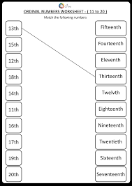 Free Sticker Chart Ordinal Numbers Worksheets Printable