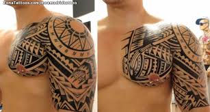 Tatuajes maoríes hombro y pecho. Pin En Tatuajes Tattoos