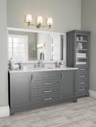 Classic Gray Bathroom Bathroom Vanity Decor Farmhouse Bathroom Vanity Bathroom Remodel Master