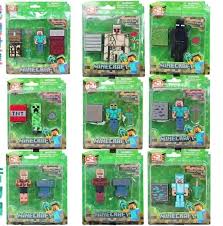Retail Minecraft Toys 3 4 Inch Minecraft Stone Bed Box Sword Pickaxe And Steve Fun Collectible Action F Minecraft Toys Minecraft Action Figures Minecraft Gifts