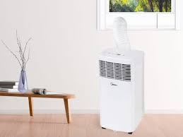 Single hose design efficiently exhausts warm humid air outside. Midea 6000 Btu 3 In 1 Portable Air Conditioner Dehumidifier Fan For Rooms Up To 250 Sq Ft Control With Remote Walmart Canada