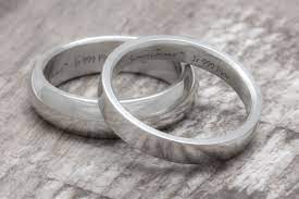 Glossy Wedding Bands Iridium Iridium Ring Wedding Bands Popular Style