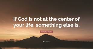 Image result for God is the center