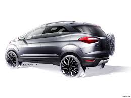 2013 Ford Ecosport Ford Ecosport Subcompact Car Design Sketch