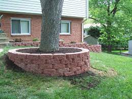Brick Tree Ring Landscaping Around Trees Landscaping With Rocks Landscape Design