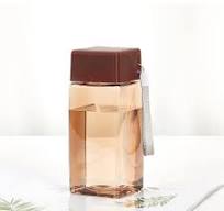 Crystal Clear Water Bottle (8.5 Oz.) - Durable Lightweight Plastic Water Bottle For Sugar Glider, Hamster, Squirrel, Gerbil, Hedgehog, Guinea Pig, ...