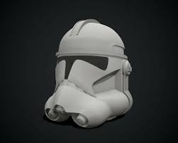 As well as the additional greeblies. Artstation Phase 2 Clone Trooper Helmet 3d Print Documentation Simon Dudley