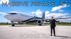 Inside One of The Largest PRIVATE JETS in The World - YouTube