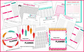 The conversations about bones before bed. 2019 2020 Printable Homeschool Planner Smart Mom At Home