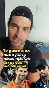 #nickkyrgios y #djokovic son los 👑 del tennis actual! 🔥🤯 #tennis  #tenista #tennisplayer #djokovic #tennistiktok